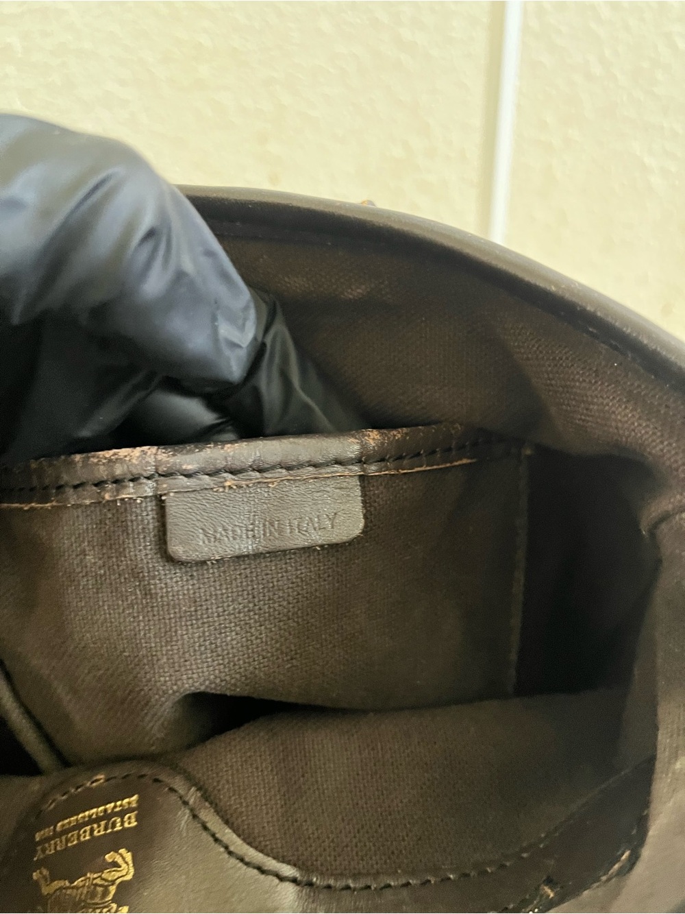 Burberry Haymarket tote bag - Picture 4 of 15
